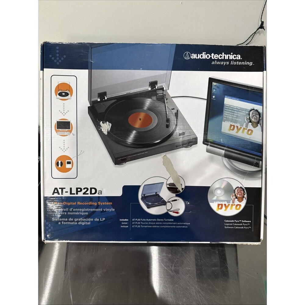 AUDIO-TECHNICA AT-LP2Da LP-TO-DIGITAL RECORDING SYSTEM